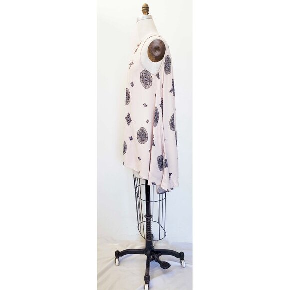 Free People Womens Snap Out Of It Swing Dress Tunic Top Mini Dress Cream - Picture 11 of 12